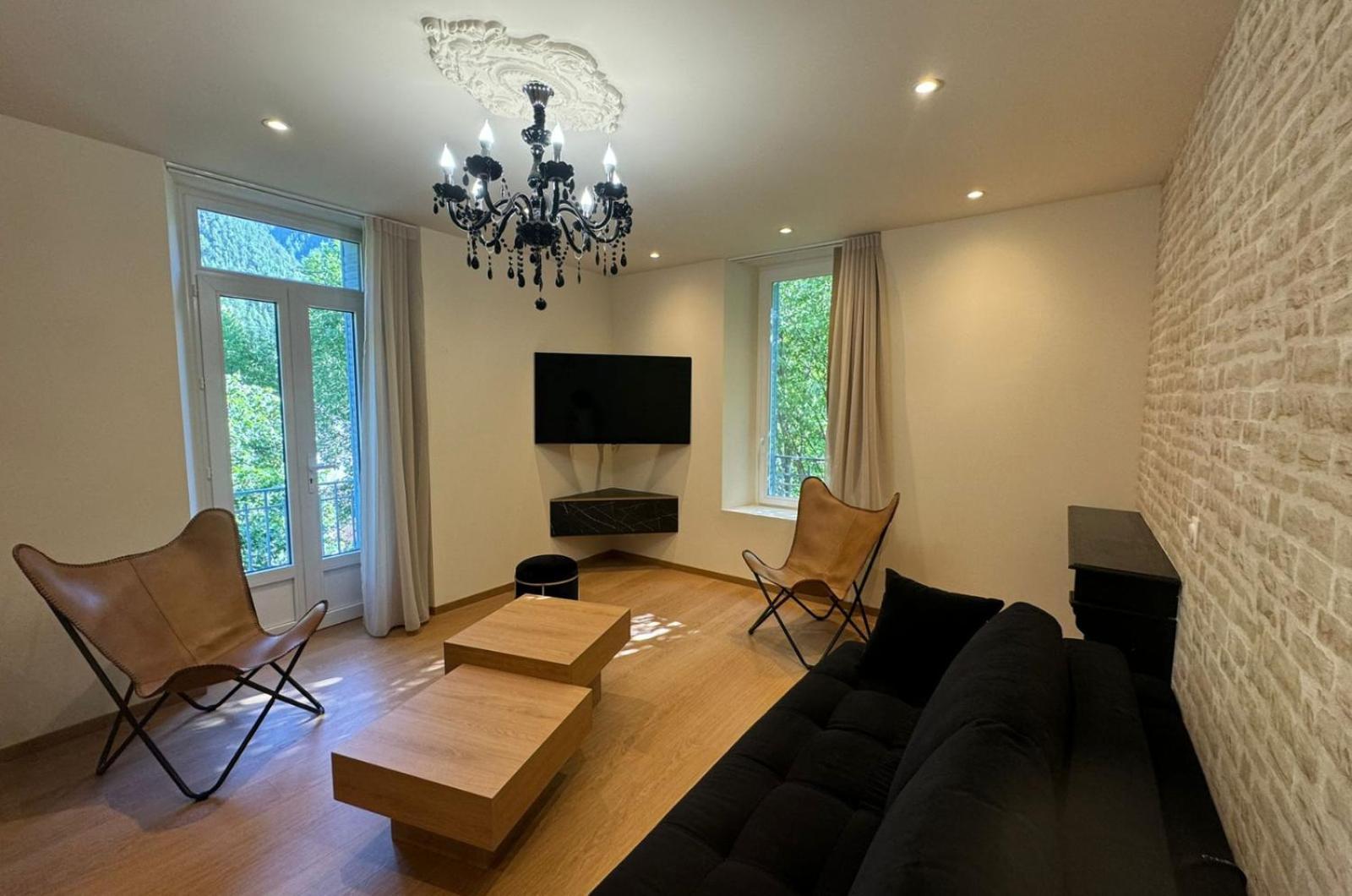 Appartements Confortables Avec Vue Montagne - Residence Villa Belle Fleur Château-Ville-Vieille Esterno foto